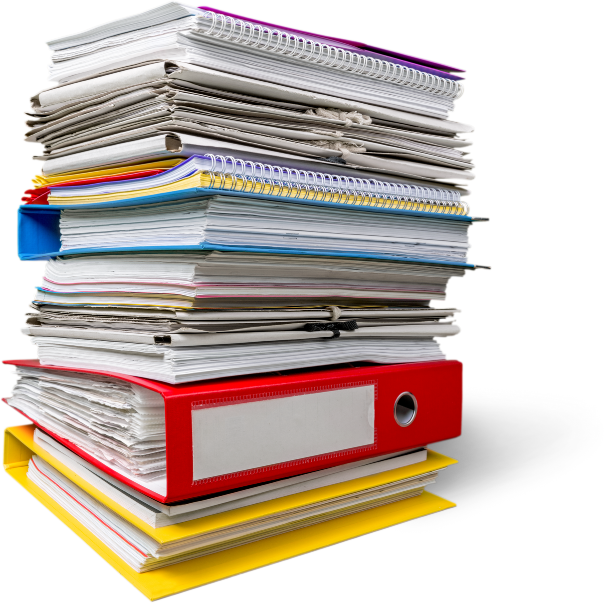 stack of documents